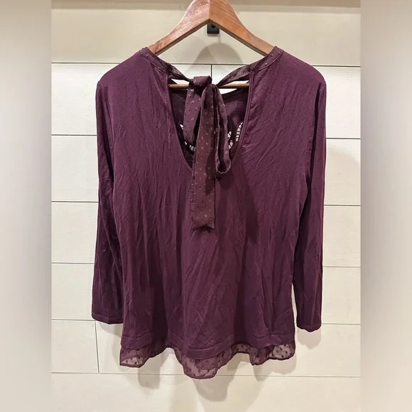 Daniel Rainn Purple Women's Top- size Medium - Picture 3 of 6